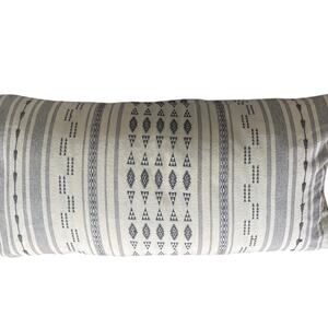 LAUREN RL Arrowhead Print Indigo/Ivory Down Filled Pillow, Southwestern OS